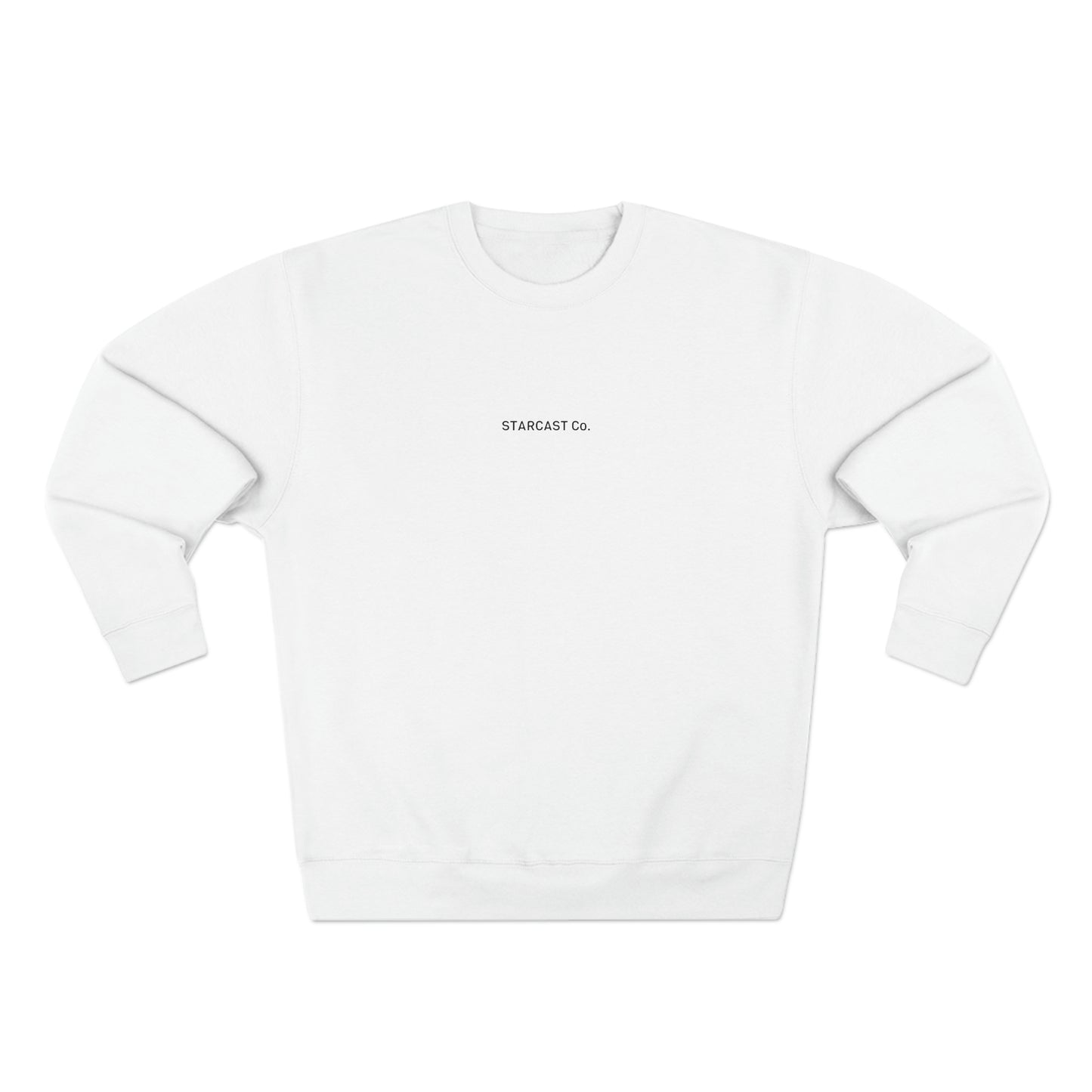Starcast Off-White Back Logo Crew