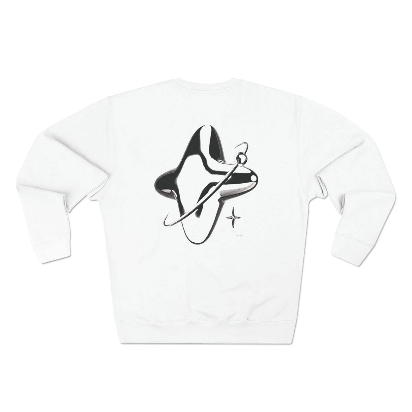 Starcast Off-White Back Logo Crew
