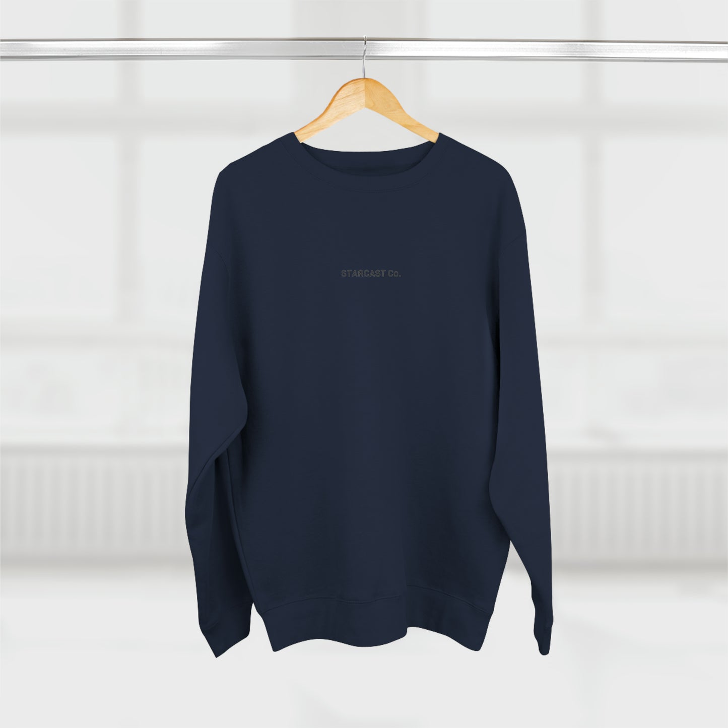 Starcast Off-White Back Logo Crew