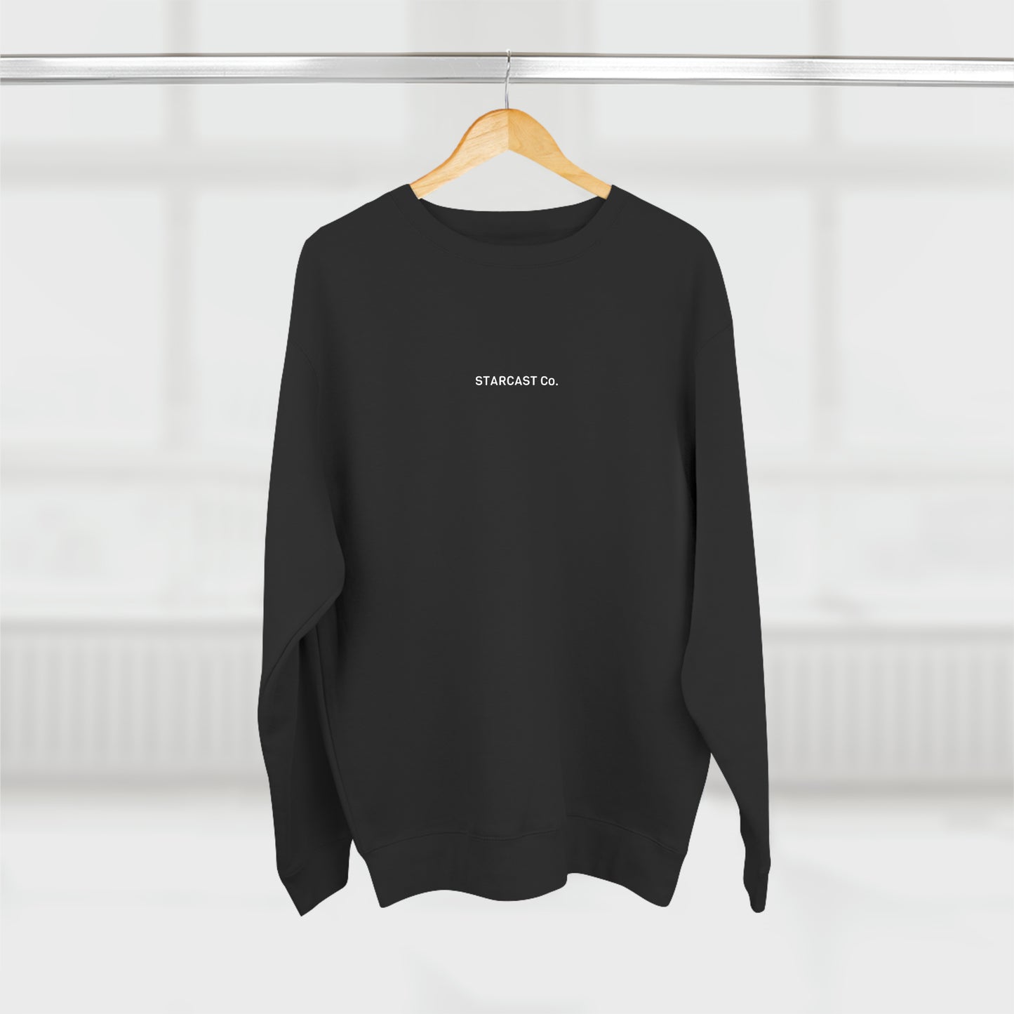 Starcast Off-White Back Logo Crew