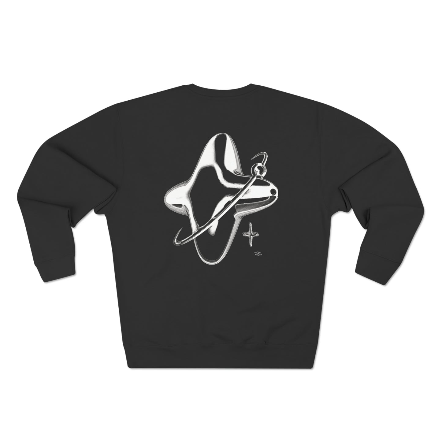 Starcast Off-White Back Logo Crew